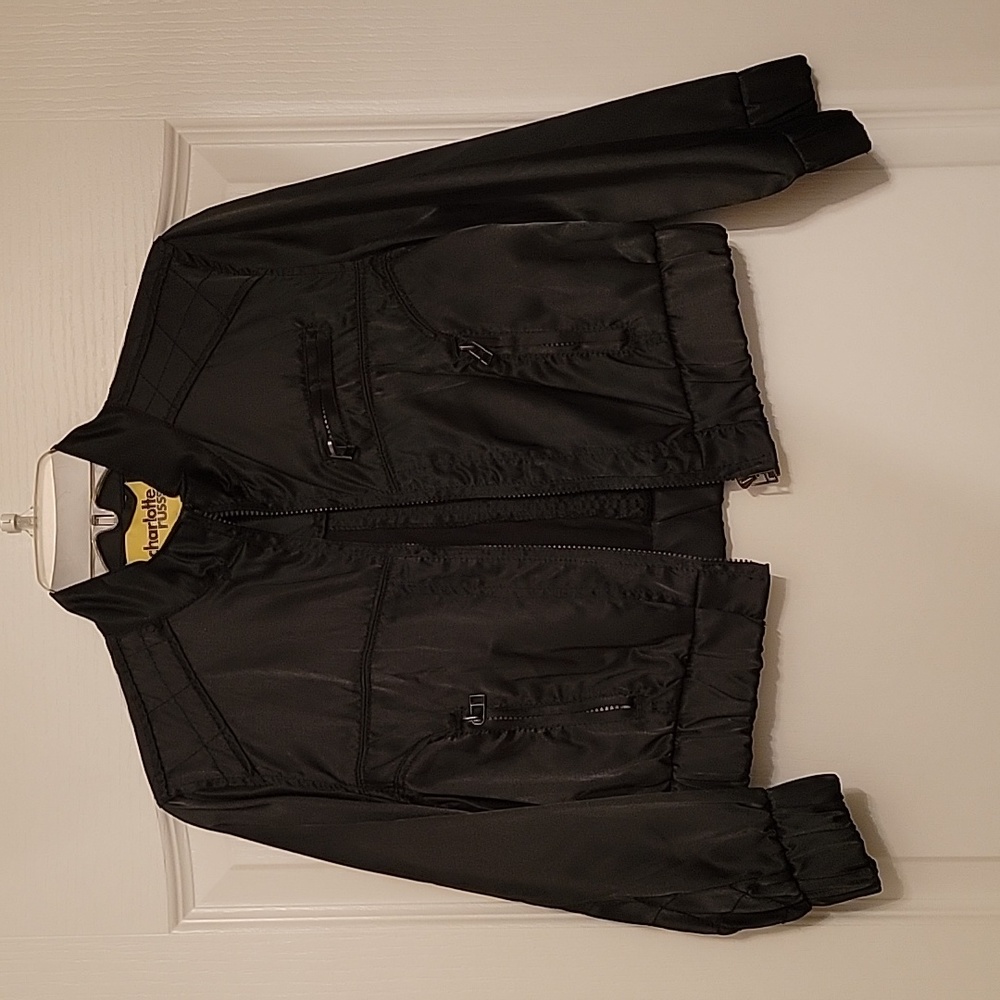 Black Crop Jacket